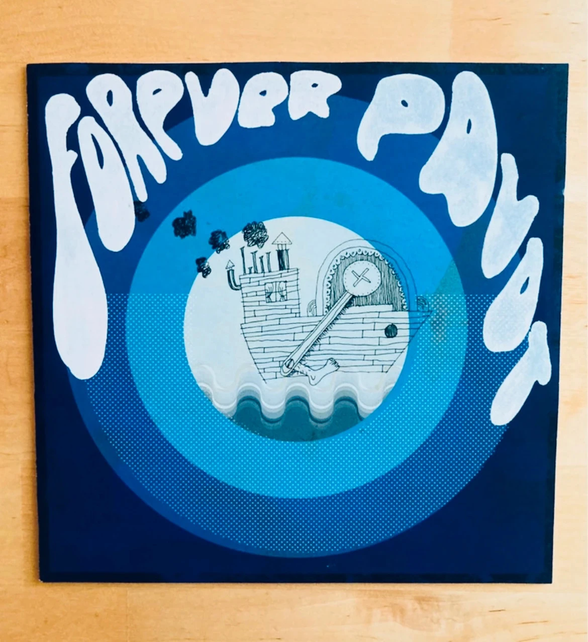 Disque vinyle 45T Forever Pavot Christophe Colomb édition limitée.